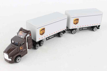 UPS Tandem Tractor Trailer