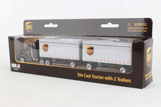 UPS Tandem Tractor Trailer