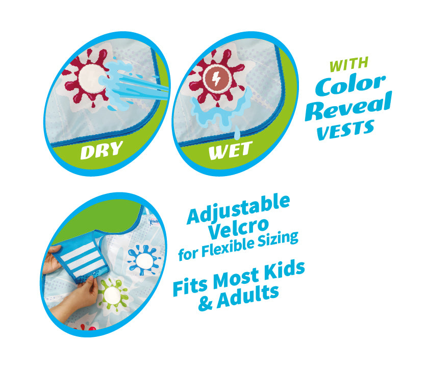 H2-Go! Splash Tag with Color Reveal Vests