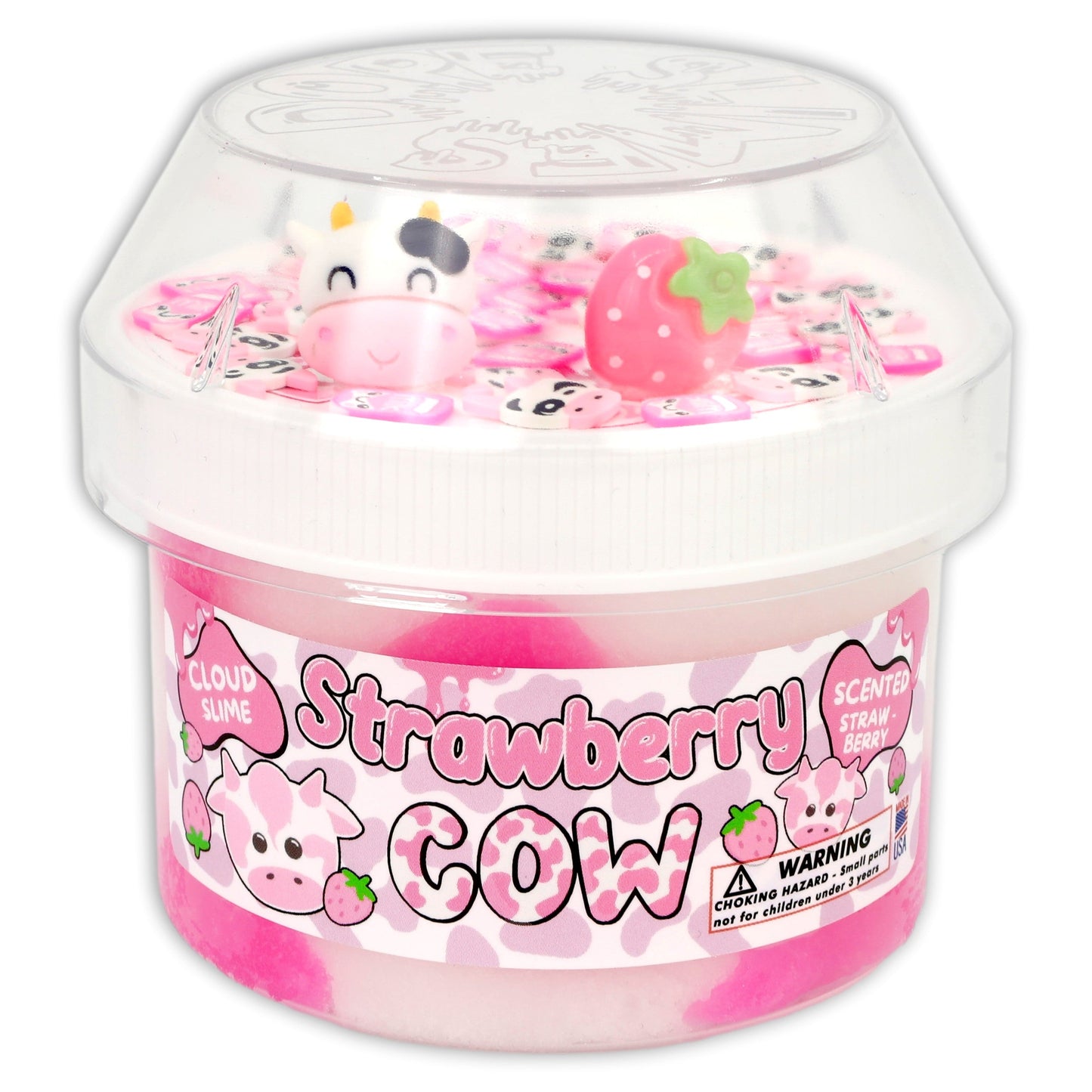 Dope Slime Dome Strawberry Cow
