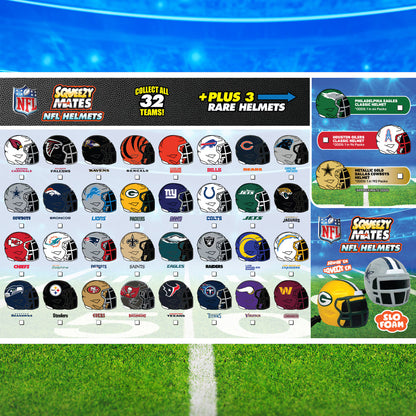 SqueezyMate NFL Helmets: Series 1