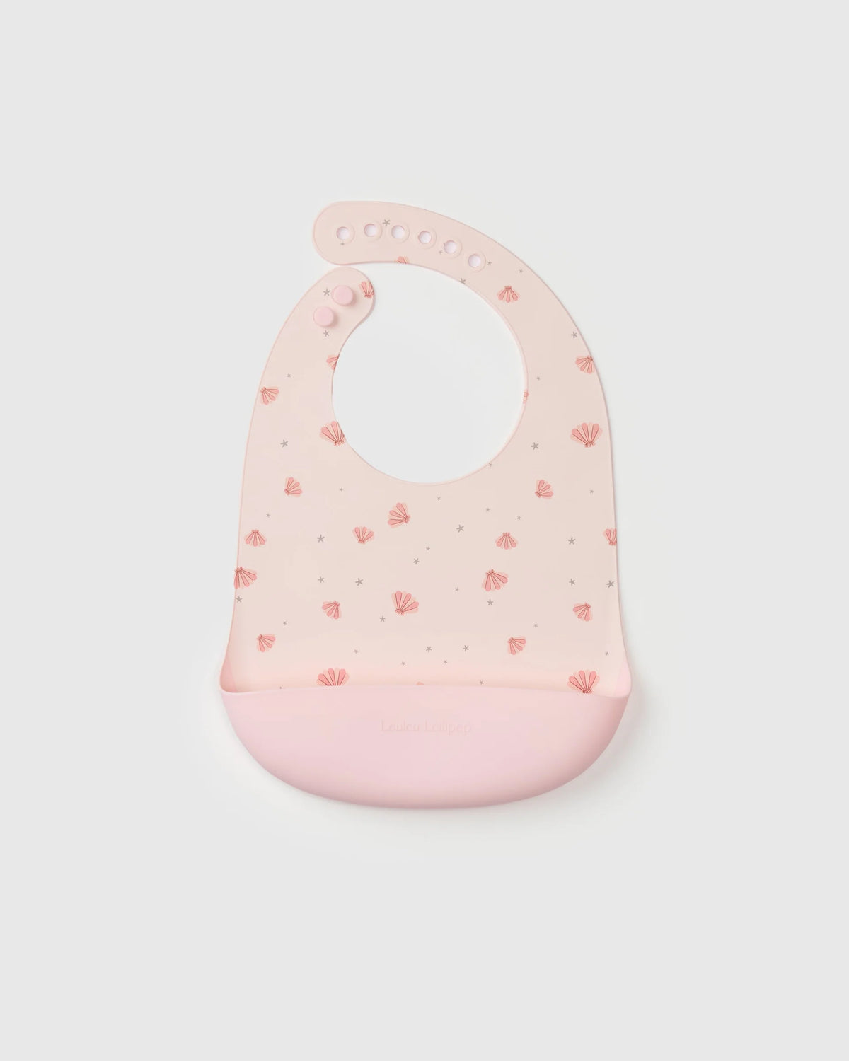 Silicone Bib Printed - Seashells