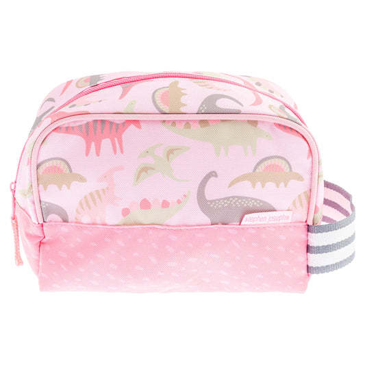 Pink Dino Toiletry Bag