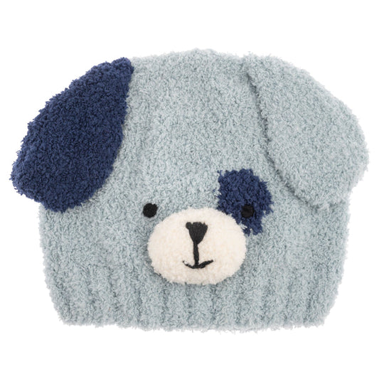 Chenille Baby Puppy Beanie