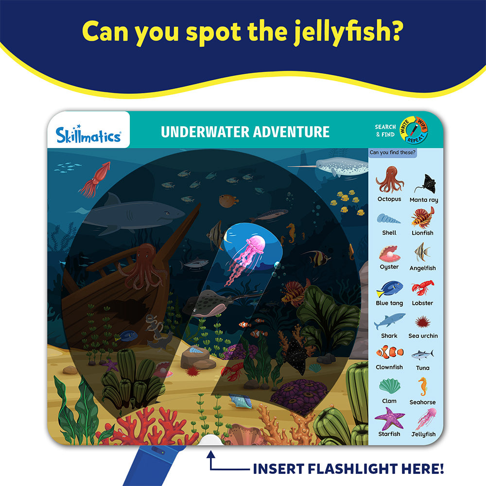 Write & Wipe - Search and Find Flashlight Magic