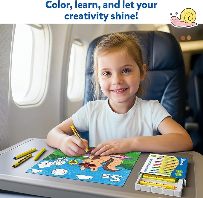 Color & Learn Letters, Shapes, Numbers, Emotions
