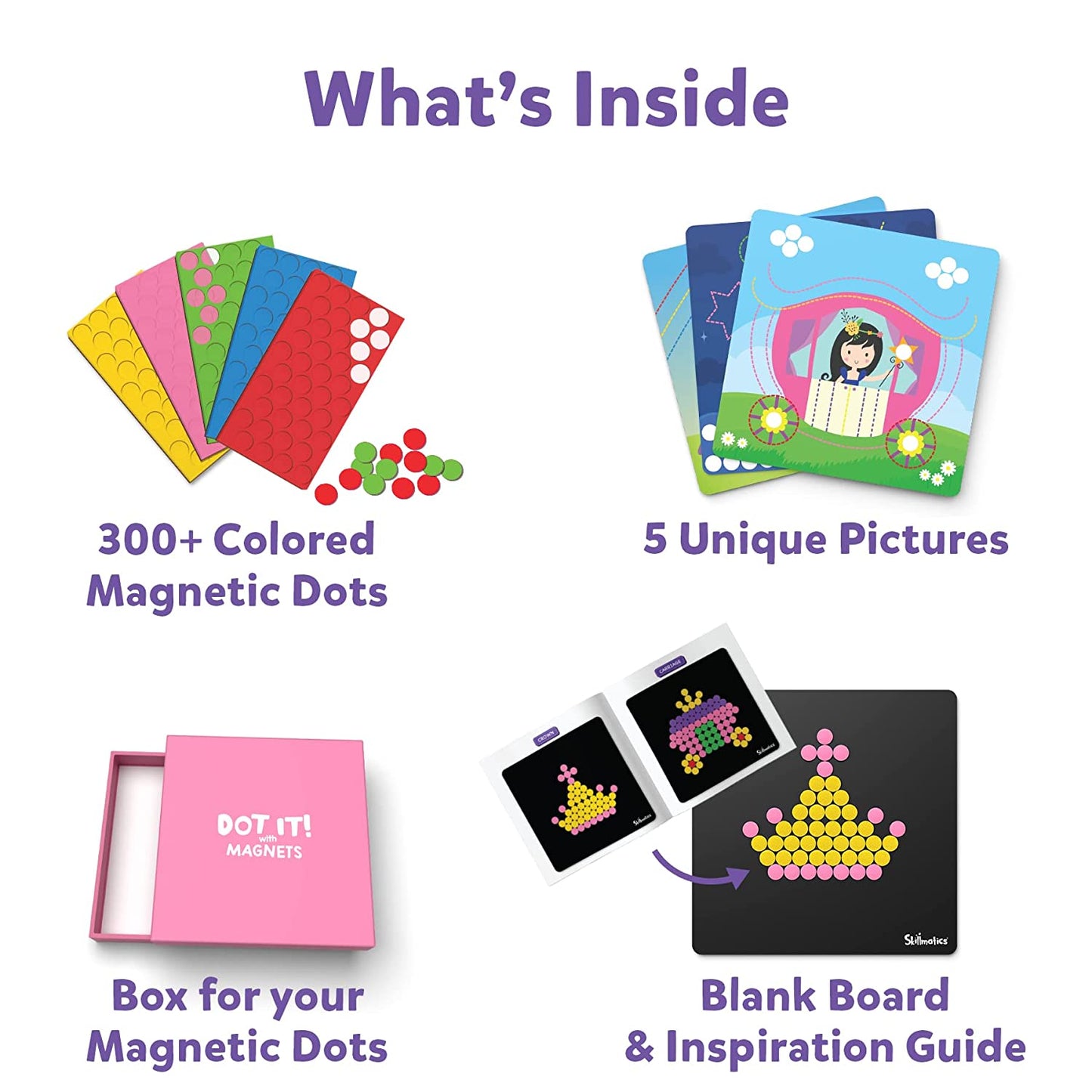 Dot IT Magnets Unicorn & Princess