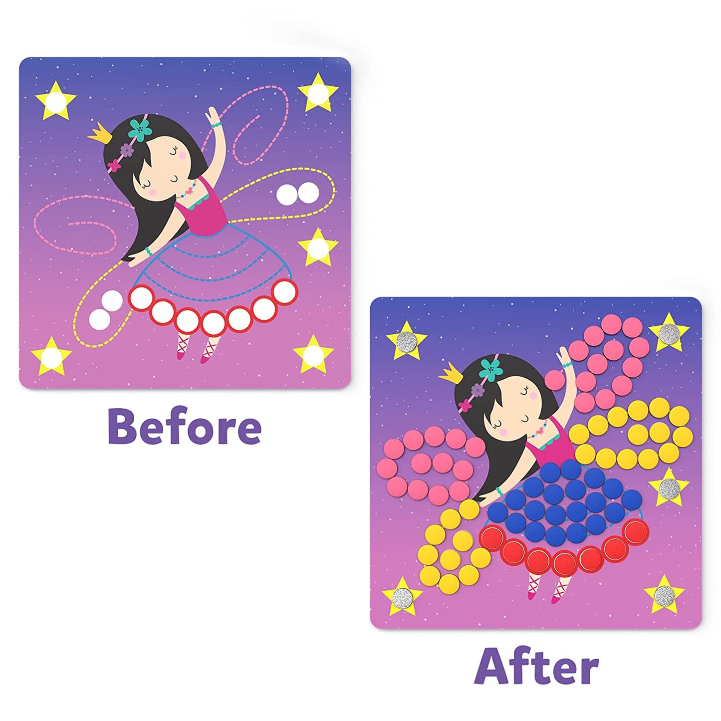 Dot IT Magnets Unicorn & Princess
