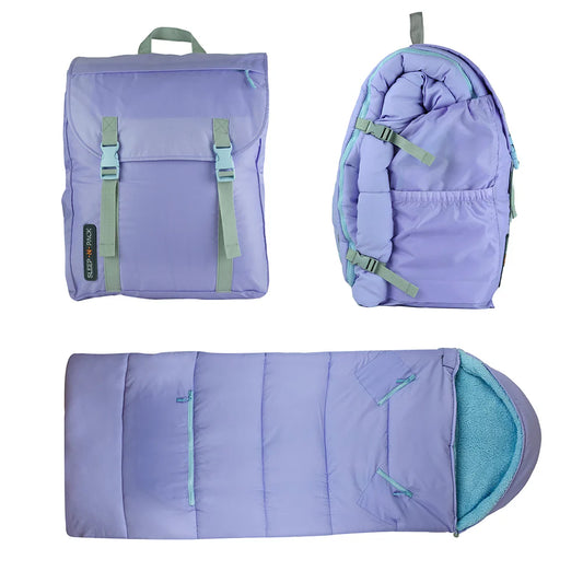 Packable Sleeping Bag - Violet Dream/ClearWater