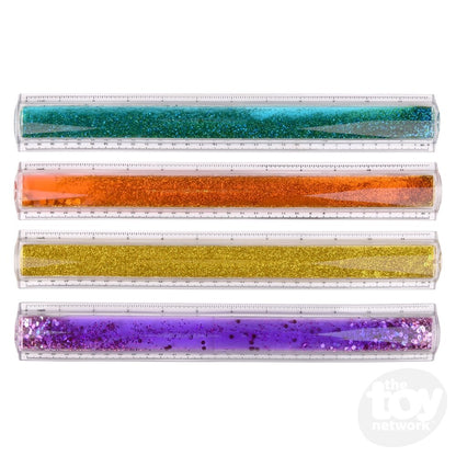 12" Sensory Water Glitter Ruler