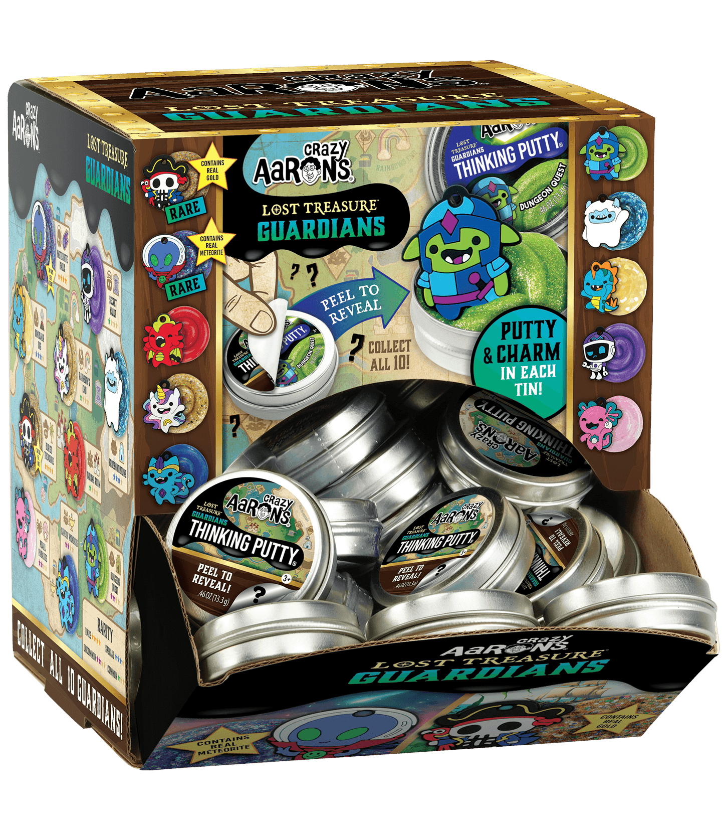 Lost Treasure Guardians 2" Mini Tin Surprise Assortment