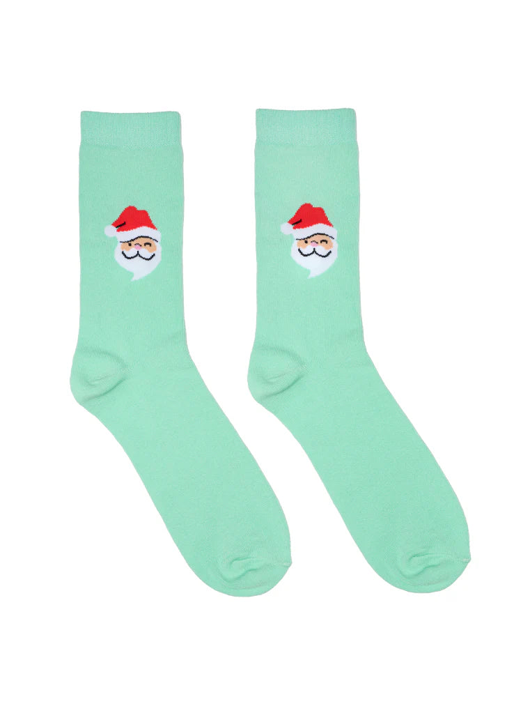 Santa 3D Kids Crew Sock