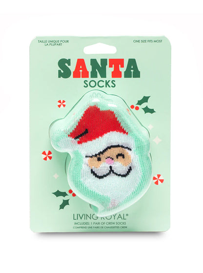 Santa 3D Kids Crew Sock