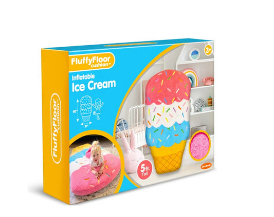 Ice Cream Fluffy Floor Cushion