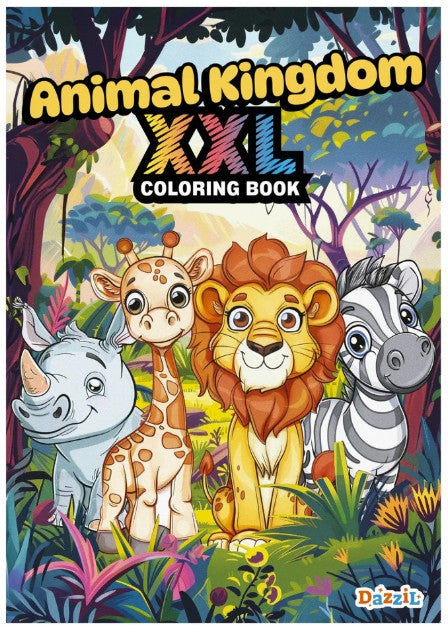 Animal Kingdom XXL Coloring Book