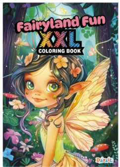 Fairyland Fun XXL Coloring Book