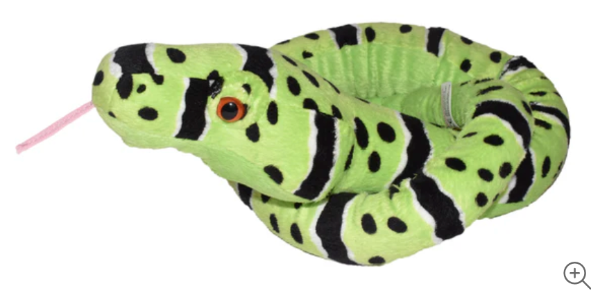 Green Rock Rattlesnake Stuffed Animal - 54"