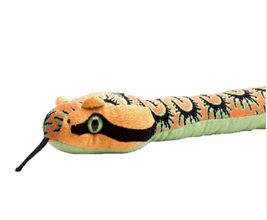 Colorful Centiped Snake Stuffed Animal - 54"