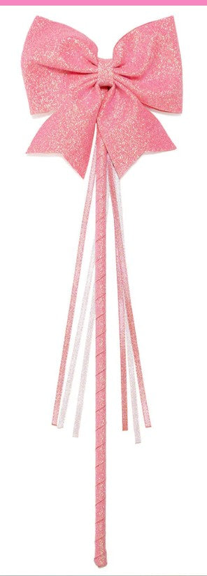 Pink Bow Wand