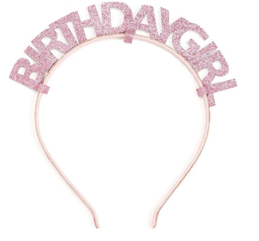 Birthday Girl Headband Assorted Colors