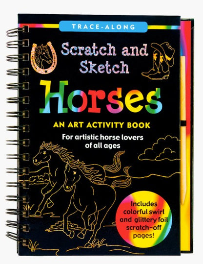 Horses Scratch and Sketch
