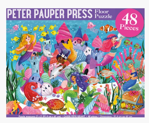 Mermaid Adventure Kids' Floor Puzzle