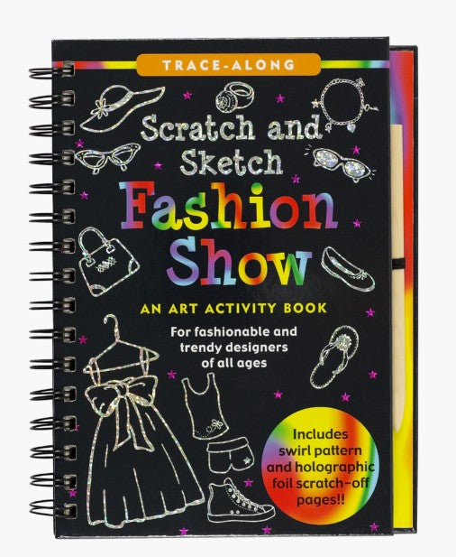 Fashion Show Scratch and Sketch
