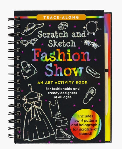 Fashion Show Scratch and Sketch