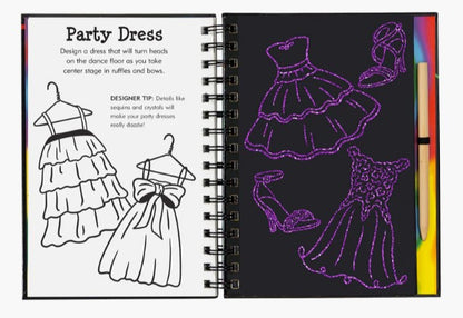 Fashion Show Scratch and Sketch