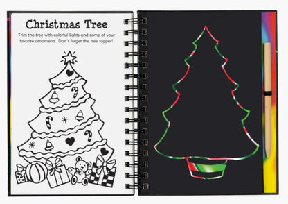 Merry Christmas Scratch and Sketch