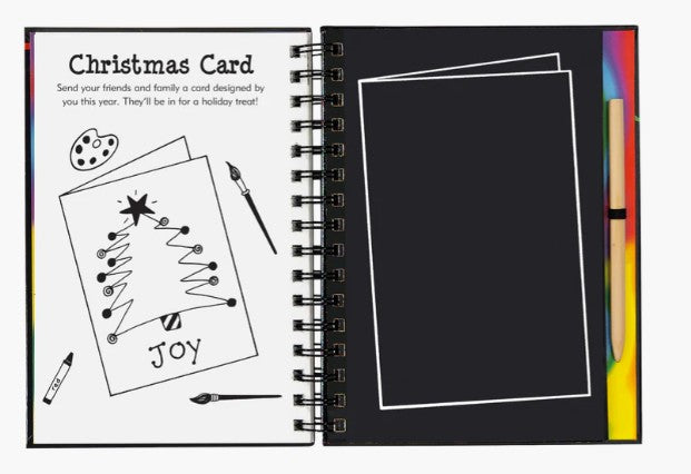 Merry Christmas Scratch and Sketch