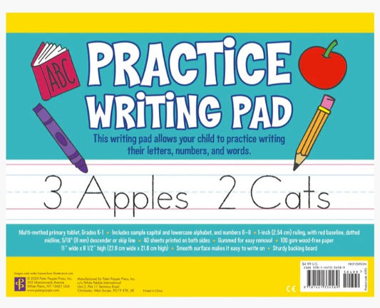 Practice Writing Pad