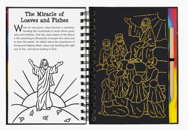 Bible Stories Scratch and Sketch