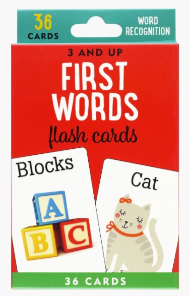 First Words Flash Cards