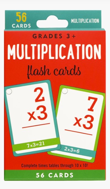 Multiplication Flash Cards