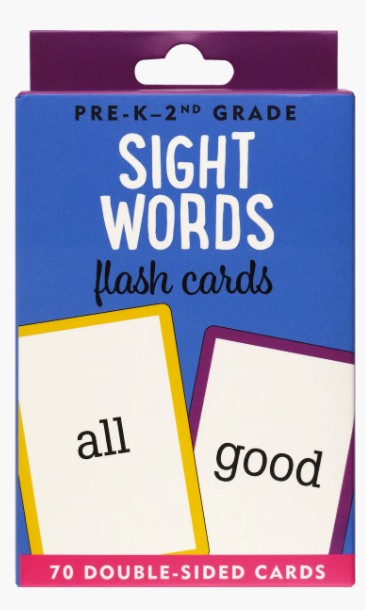 Sight Words Flash Cards