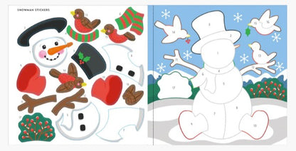 My First Color-by-Sticker Book -- Christmas