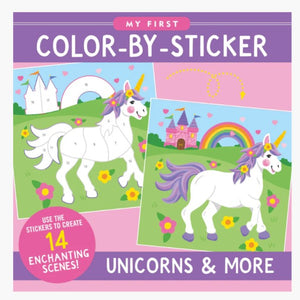 My First Color-by-Sticker Book -- Unicorns & More