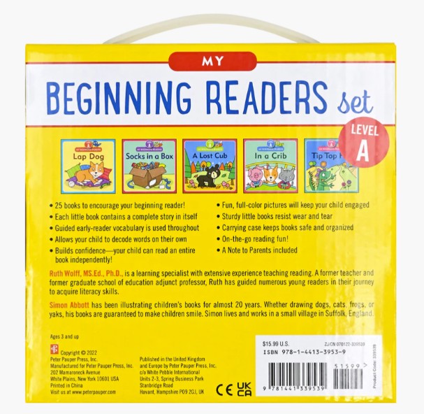 My Beginning Readers Set: Level A