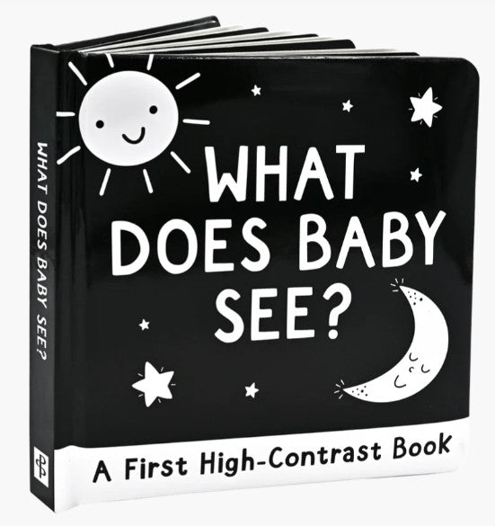 What Does Baby See? A High-Contrast Board Book