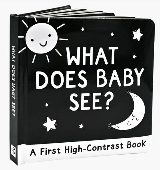 What Does Baby See? A High-Contrast Board Book