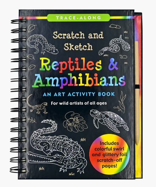 Reptiles & Amphibians Scratch and Sketch