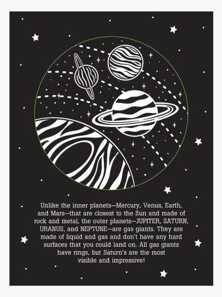 Outer Space Bedtime Shadow Book
