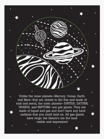 Outer Space Bedtime Shadow Book