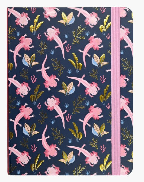 Axolotls Hardback Journal