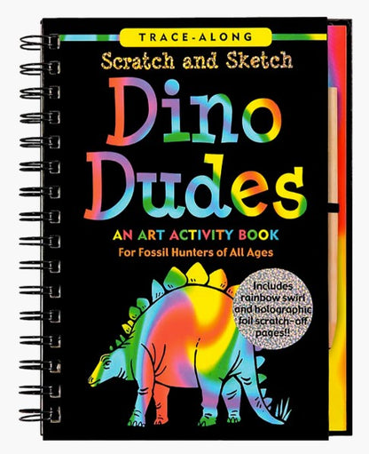 Dino Dudes Scratch and Sketch