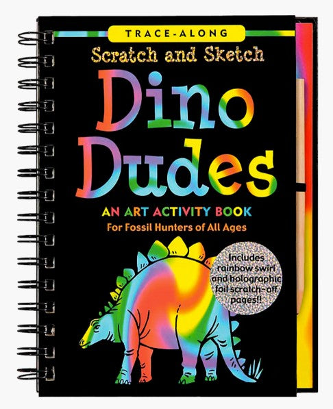 Dino Dudes Scratch and Sketch