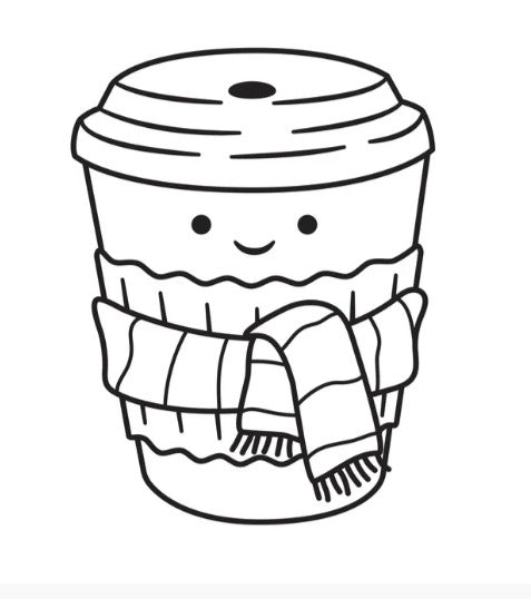 Color Me Cozy Coloring Book