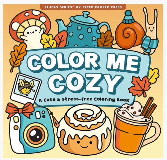 Color Me Cozy Coloring Book