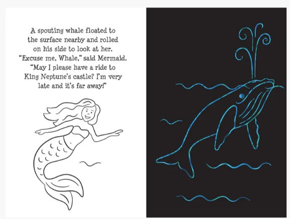 Mermaid Adventure Scratch and Sketch